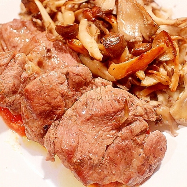 美味しいお肉の焼き方 塩窯ではなくキノコ釜焼き レシピ 作り方 By Seika A 楽天レシピ 美味しいお肉の焼き方 塩窯ではなくキノコ釜焼き レシピ 作り方 By Seika A 楽天レシピ